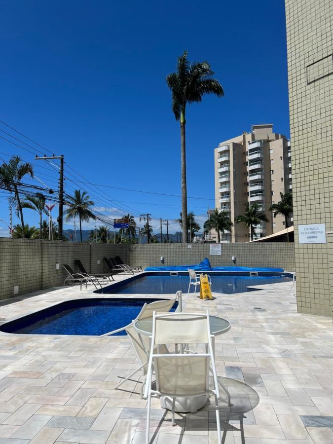 Apto Beira Mar Pe Na Areia Caraguatatuba Bagian luar foto